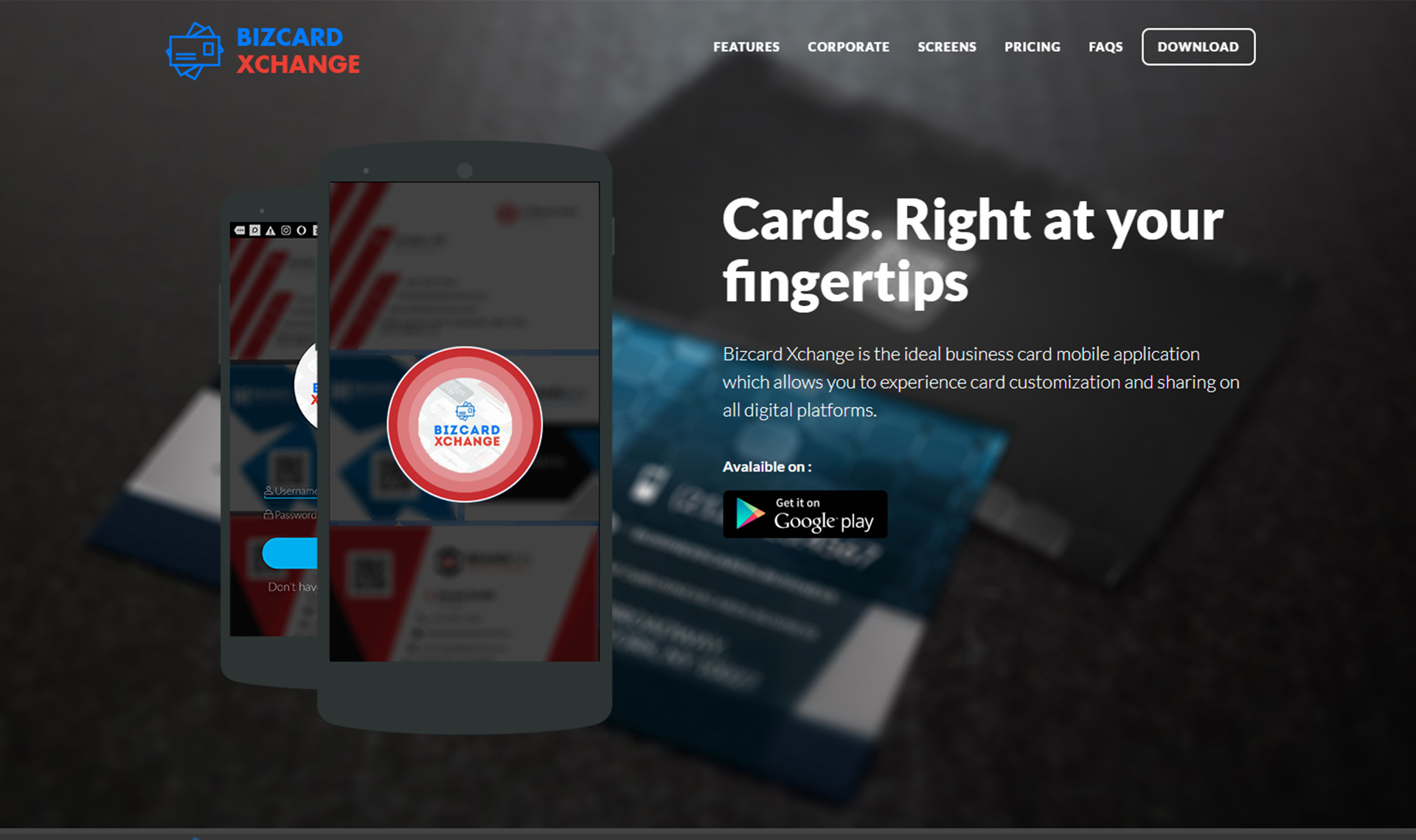 Bizcard Xchange